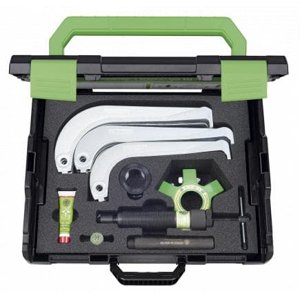 KUKKO 845-250 - Jeu de « 6 extracteurs » hydrauliques à mâchoires à centrage automatique