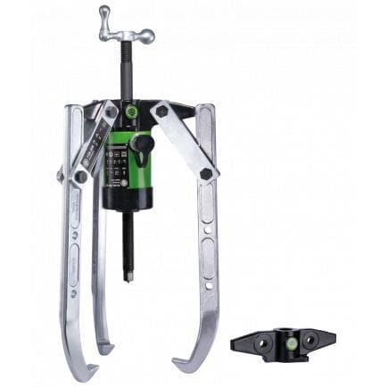 KUKKO Y28-206 - Extracteur hydraulique à 2 et 3 bras avec mâchoires à serrage automatique, avec vérin hydraulique à piston creux et actionnement à...