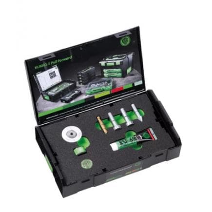 KUKKO 600-014 - Jeu de poussoirs interchangeables pour vis de pression KUKKO