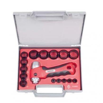 KUKKO 326-330 - Jeu de poinçons ronds 3-30 mm (15 pièces)