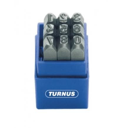 KUKKO 330-504 - Jeu de poinçons avec chiffres qualité extra lourde (9 pièces)