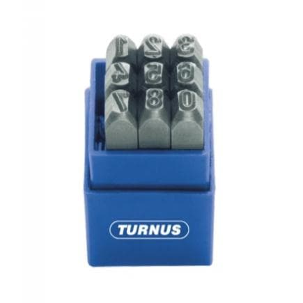KUKKO 330-002V - Jeu de poinçons avec chiffres tête trempée (9 pièces)