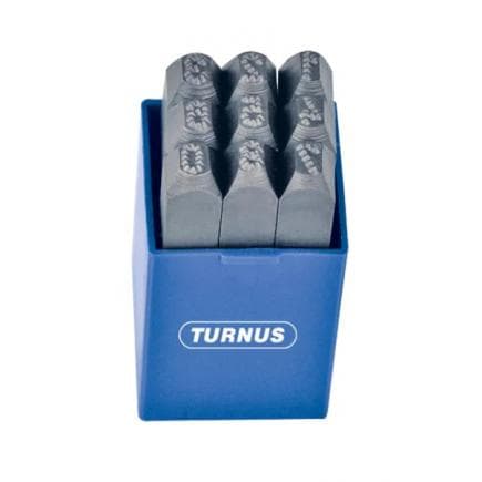 KUKKO 330-003P - Jeu de poinçons avec chiffres en pointillé (9 pièces)