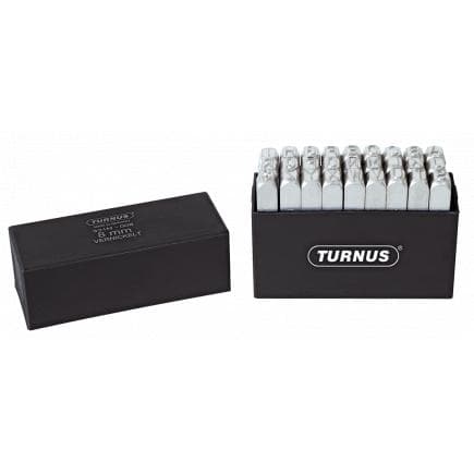 KUKKO 331-002 - Jeu de poinçons avec lettres nickelés brillantes (27 pièces)