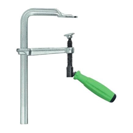 KUKKO 469PU0200-100 - Serre-joint à vis tout acier VIRIDIS avec poignée rabattable confort 2K