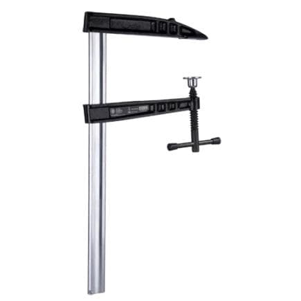 KUKKO 505P040 - Serre-joint à vis en fonte malléable à basse tension avec poignée confort 2K