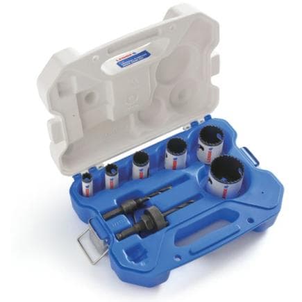 LENOX 1768662 - T3 Kit de scies cloches bimétalliques pour électricien (8 pièces)