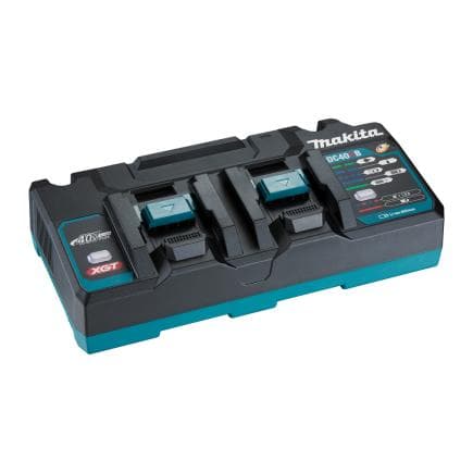MAKITA 191N09-8 - DC40RB - Chargeur double rapide pour batterie XGT®