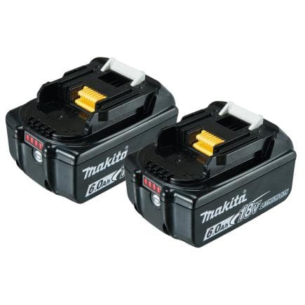 MAKITA 197428-2 - BL1860B - Twinpack LXT® 2 batteries Li-ion 18V 6,0Ah