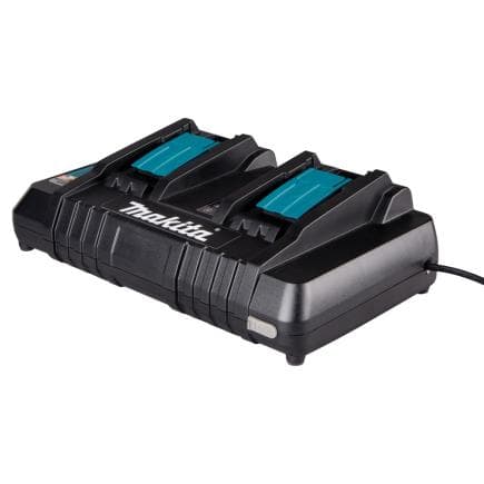 MAKITA 196933-6 - DC18RD - Chargeur rapide pour 2 batteries Makstar Li-Ion 14,4 à 18 V