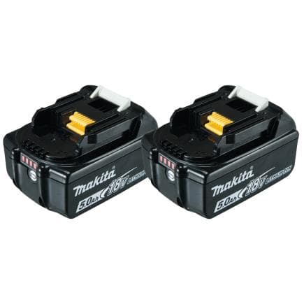MAKITA 197288-2 - BL1850B - Twinpack LXT® 2 batteries Li-ion 5,0 Ah 18 V