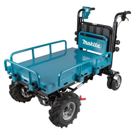 MAKITA DCU601Z - Brouette à assistance LXT® version avec plate-forme de chargement élévatrice 36 V