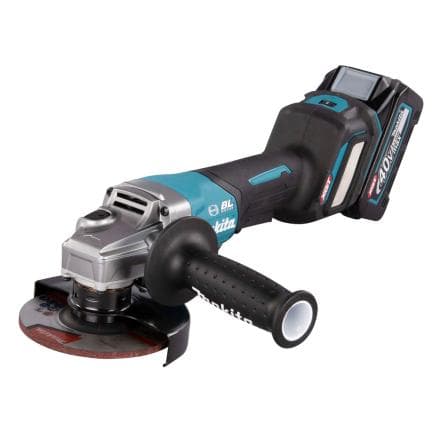MAKITA GA029GM201 - Meuleuse d'angle XGT® 40Vmax 125mm (avec 2 batteries 4,0Ah et chargeur rapide)