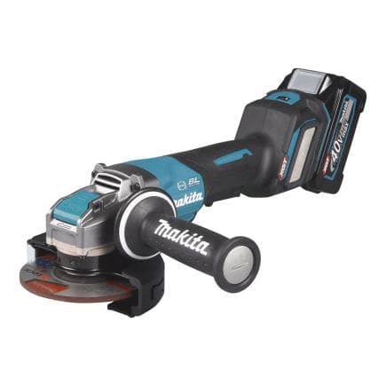 MAKITA GA044GM201 - Meuleuse d'angle XGT® 40Vmax ø125mm (avec 2 batteries 4Ah et chargeur rapide)