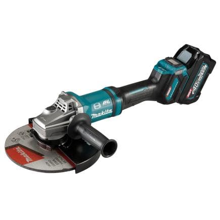 MAKITA GA038GT201 - Meuleuse d'angle XGT® 40Vmax ø230mm (avec 2 batteries et chargeur rapide)