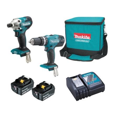 MAKITA DLX2336X - Ensemble perceuse à percussion et visseuse à percussion LXT® (avec 2 batteries 3,0 Ah et chargeur)