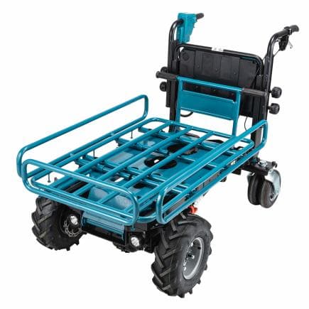 MAKITA DCU604Z - Brouette à assistance LXT® version cadre tubulaire 36 V