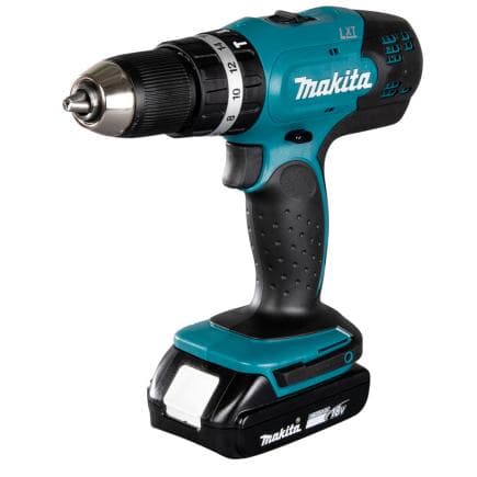 MAKITA DHP453RFJ - Perceuse à choc 18V 13 mm - 48 Nm (avec 2 piles et chargeur)