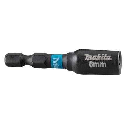 MAKITA B-66824 - Série Impact Black Clé Magnétique Hex avec entraînement 1/4"