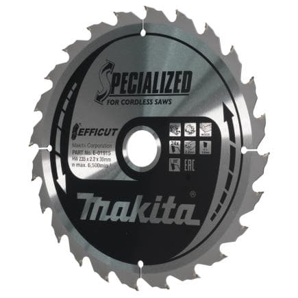MAKITA B-68638 - Efficut T.C.T. Blade, 235x30mm, 24T