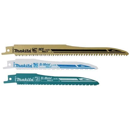 MAKITA B-13677 - Lame de scie pour bois et métal (3 pièces).