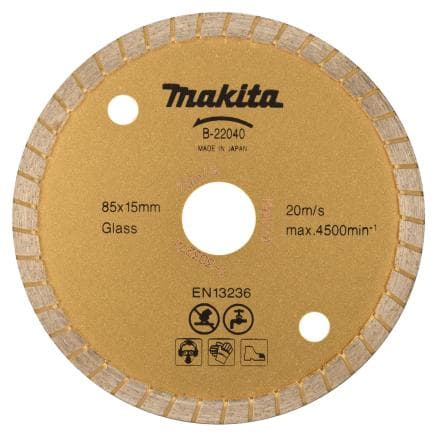 MAKITA B-22040 - Lame diamantée avec tranchant turbo