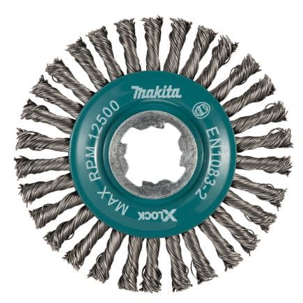 MAKITA D-73411 - Brosse circulaire X-LOCK avec fil noué (Stringer) 115 mm