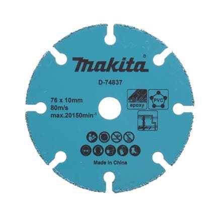 MAKITA D-74837 - Disque de coupe en carbure de tungstène 76x10mm