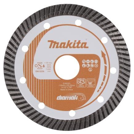 MAKITA D-80151 - Diamak Ondulated Diamond Disc (Dry) Marbre & Granit