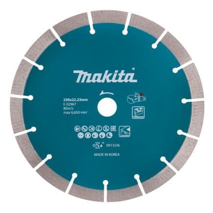 MAKITA E-02967 - Lame diamantée pour béton 230 mm