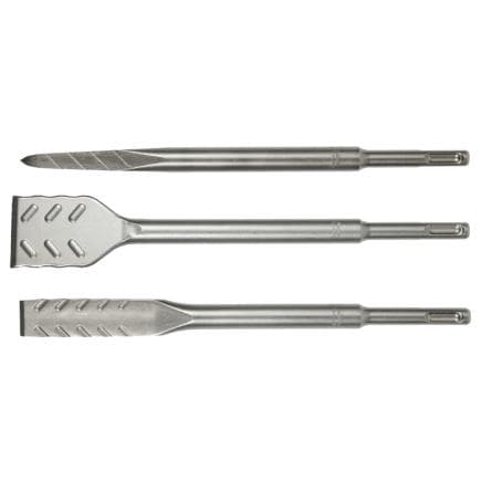 MAKITA E-20220 - Ensemble de ciseaux premium compatibles SDS-PLUS (3 pièces)