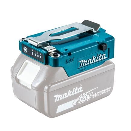 MAKITA TD00000111 - Adaptateur pour piles LXT® 14,4 V - 18V avec prise USB
