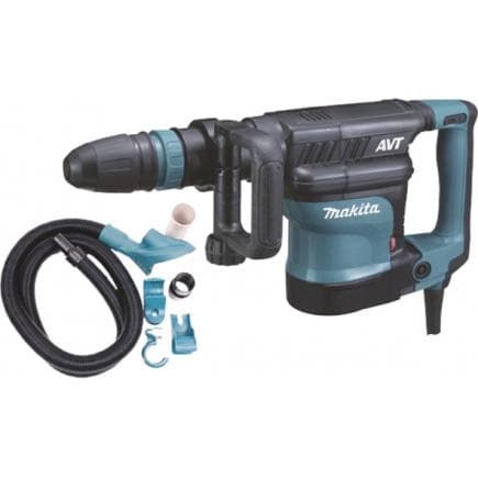 MAKITA HM1111CV - DEMOLITOR HAMMER SDS-Max 1300W 11,2 J - AVT - with suction kit