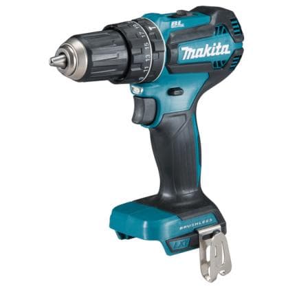 MAKITA DHP485ZJ - PERCEUSE VISSEUSE A PERCUSSION 18V 13 mm - 50 Nm - en coffret sans batteries et chargeur de batterie