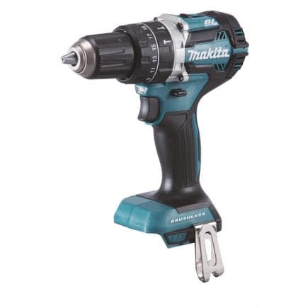 MAKITA DHP484ZJ - PERCEUSE VISSEUSE A PERCUSSION 18V 13 mm - 60 Nm - en coffret sans batteries et chargeur de batterie