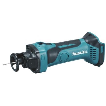 MAKITA DCO180ZJ - TRIMMER POUR PLAQUE DE PLÂTRE 18V 3,18 mm - en coffret sans batterie et chargeur de batterie
