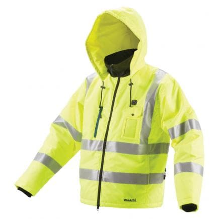 MAKITA DCJ206ZM - VESTE THERMIQUE 14.4V - 18V HAUTE VISIBILITÉ