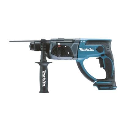 MAKITA DHR202ZJ - MARTEAU 18V SDS-Plus 20 mm 3 FONCTIONS - en coffret sans batteries et chargeur de batterie