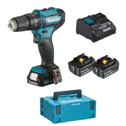 MAKITA HP333DNX10 - set drive-drill 12V with two batteries and charger