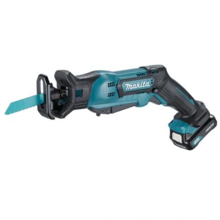 MAKITA JR103DSMJ - SCIE DROITE 10,8V 13 mm - RACCORD RAPIDE - en coffret avec batteries 4,0Ah et chargeur