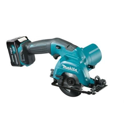 MAKITA HS301DSMJ - SCIE CIRCULAIRE A BOIS 10,8V 85 mm - en coffret avec 2 batteries 4.0Ah et Chargeurs de batterie