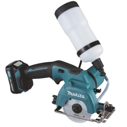 MAKITA CC301DSMJ - SCIE DIAMANTÉE 10,8V 85 mm - CÉRAMIQUE / VERRE - en coffret avec 2 batteries 4.0Ah et Chargeurs de batterie