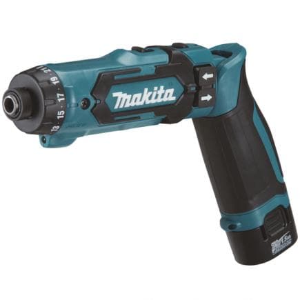 MAKITA DF012DSJ - TOURNEVIS PISTOLET 7,2 V - 1,5Ah - en coffret