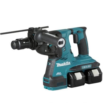MAKITA DHR281PT2J - MARTEAU 36V SDS-Plus 28 mm - en coffret avec 2 batteries 5,0Ah et chargeur de batterie et 2 broches