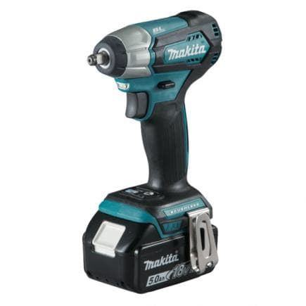 MAKITA DTW180RTJ - CLE A CHOCS 18V 3/8" - 180 Nm - en coffret avec 2 batteries 5.0Ah et chargeur