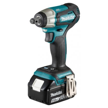 MAKITA DTW181RTJ - CLE A CHOCS 18V 1/2" - 210 Nm - en coffret avec 2 batteries 5.0Ah et chargeur de batterie