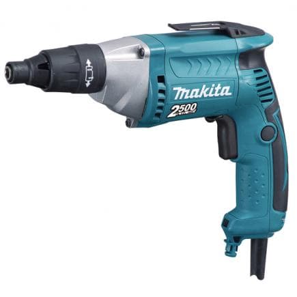 MAKITA FS2500K - TOURNEVIS PLAQUE DE PLÂTRE 570W 1/4" HEX 2500 rpm