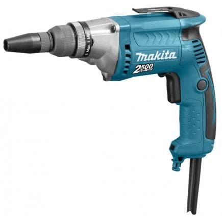 MAKITA FS2700K - TOURNEVIS PLAQUE DE PLÂTRE 570W 1/4" HEX 2500 rpm - pour vis mécaniques M8