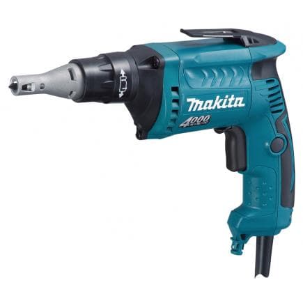 MAKITA FS4000K - TOURNEVIS PLAQUE DE PLÂTRE 570W 1/4" HEX 4.000 rpm - en coffret avec câble 4 m