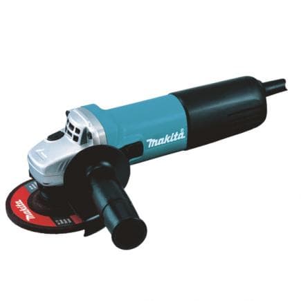 MAKITA 9557HNRGK3 - MEULEUSE D'ANGLE 840W 115 mm - en coffret métal et 2 disques